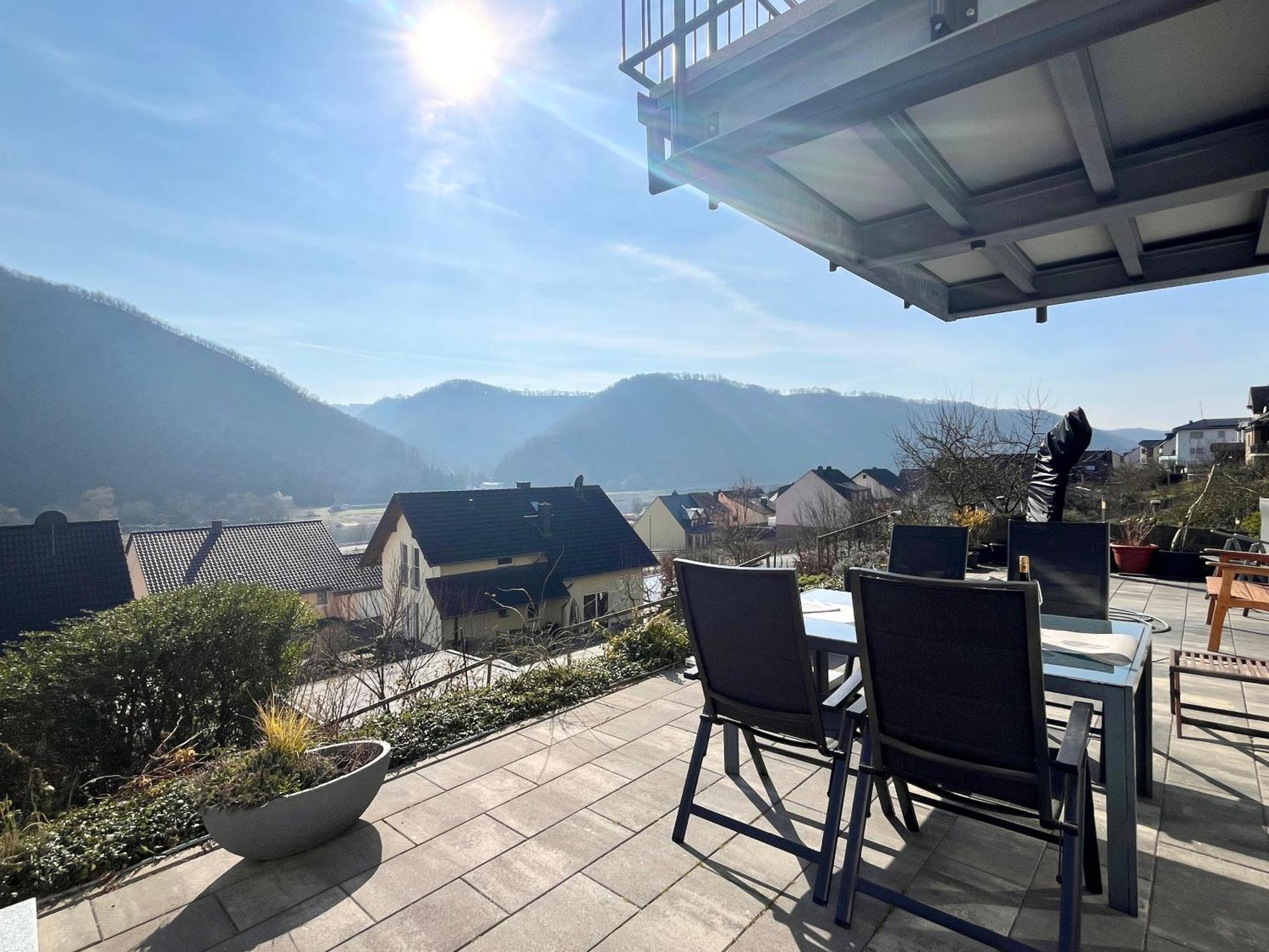 Ferienwohnung Sonnenterrasse, 1-4 Personen, 2 Schlafzimmer, Grosse Terrasse Mueden ภายนอก รูปภาพ