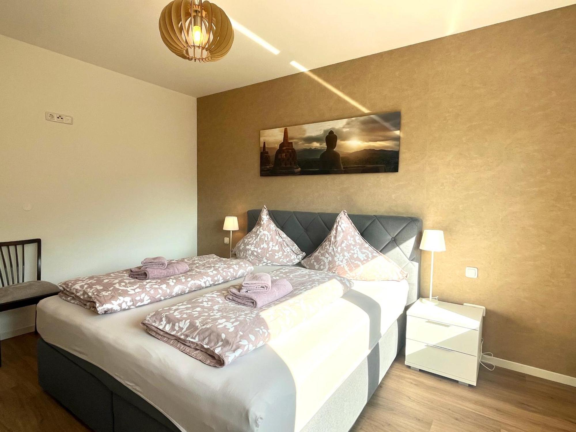 Ferienwohnung Sonnenterrasse, 1-4 Personen, 2 Schlafzimmer, Grosse Terrasse Mueden ภายนอก รูปภาพ