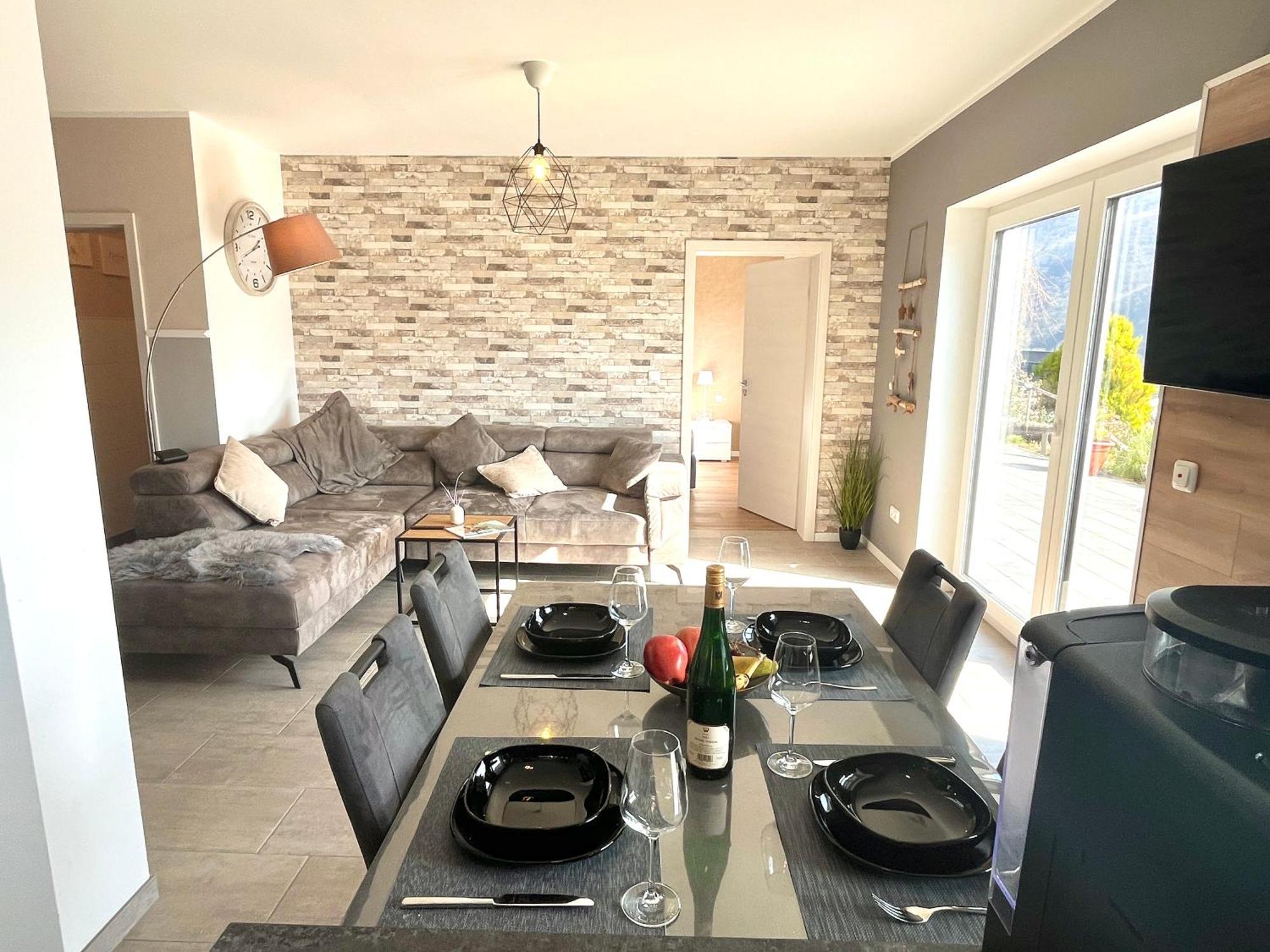 Ferienwohnung Sonnenterrasse, 1-4 Personen, 2 Schlafzimmer, Grosse Terrasse Mueden ภายนอก รูปภาพ
